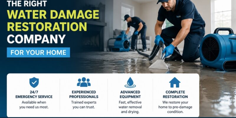 How to Choose the Right Water Damage Restoration Company for Your Home